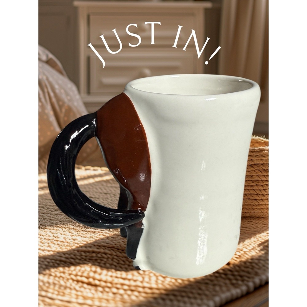 🇺🇸🇺🇸Vintage Horse 3D‎ Hind Quarter/Tail Coffee Mug 4.5"x3" Gift